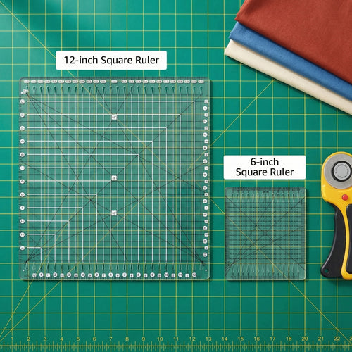 Vydrah QuiltMaster - Slotted Cutting Ruler