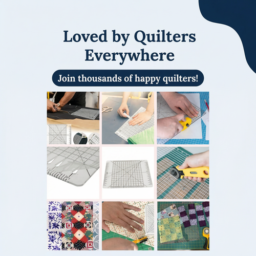 Vydrah QuiltMaster - Slotted Cutting Ruler