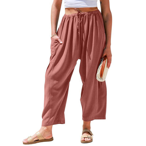 VYDRAH Linen Wide Leg Pants
